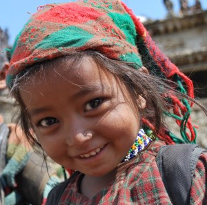 FN Chetri girl going to School Dandafaya Humla