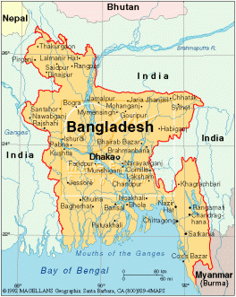 Bangladesh Map